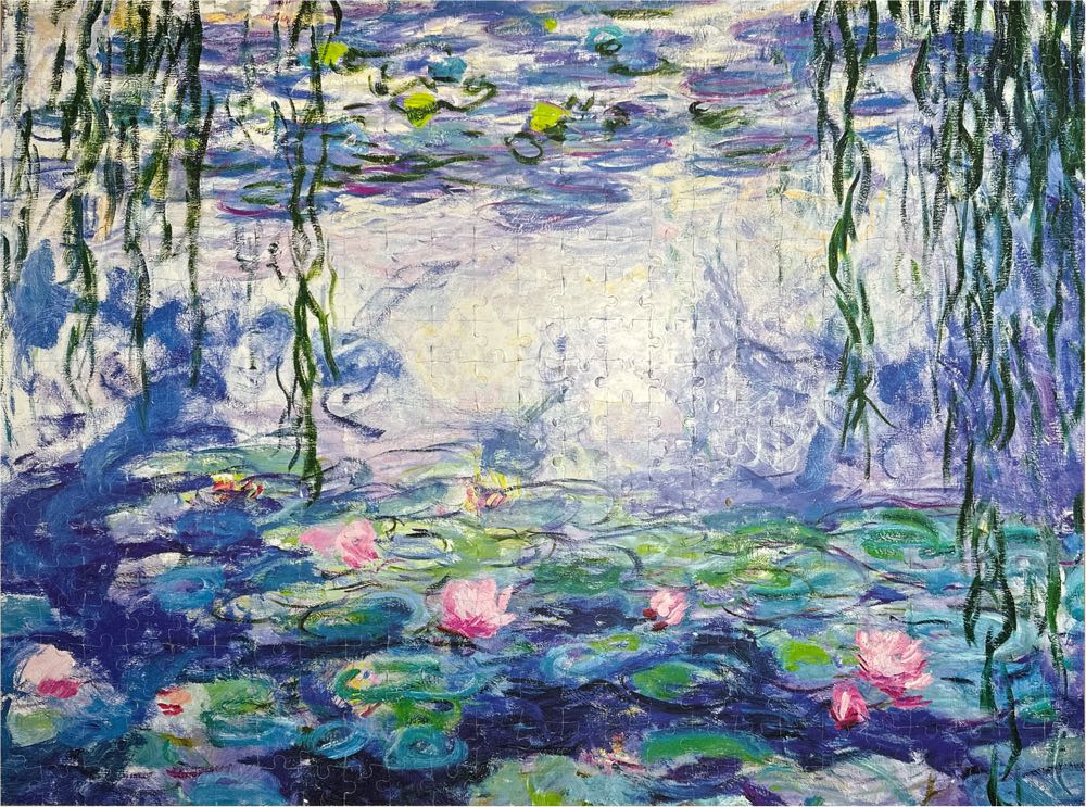Waterlilies Monet 🆕🚪 - Galison puzzle collectible [Barcode 9780735358133] - Main Image 3