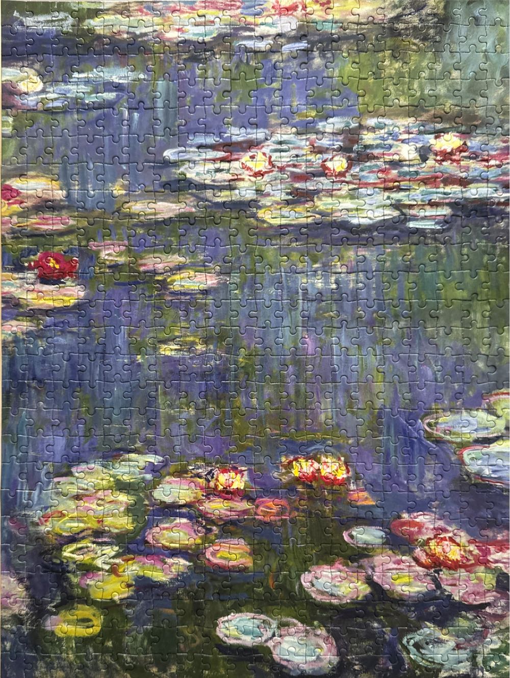 Waterlilies Monet 🆕🚪 - Galison puzzle collectible [Barcode 9780735358133] - Main Image 4