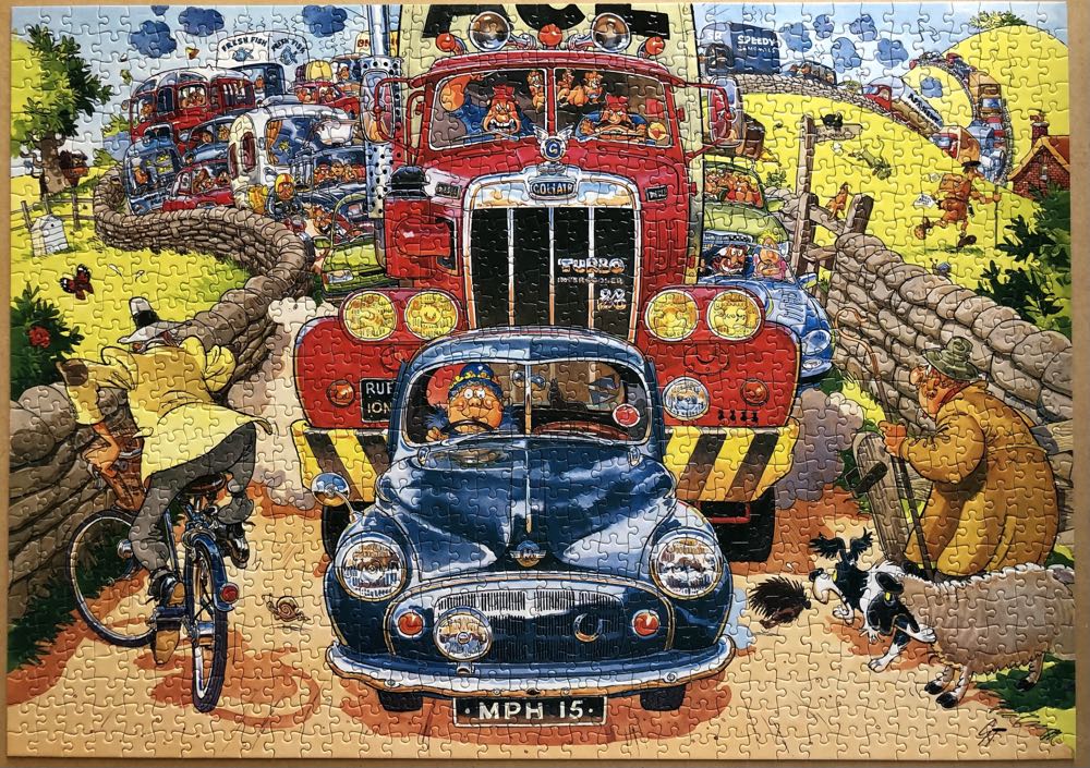 Wasgij? Original 1 - Holdson puzzle collectible [Barcode 9414131081240] - Main Image 2