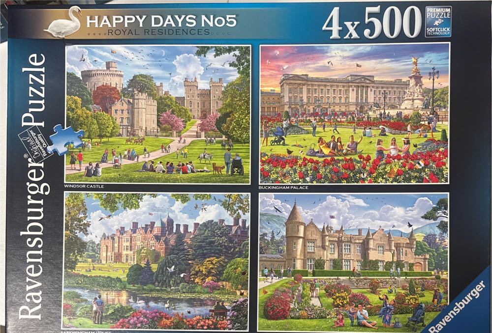Ravensburger: Happy Days #5 - Royal Residences - Ravensburger puzzle collectible [Barcode 4005556171408] - Main Image 1