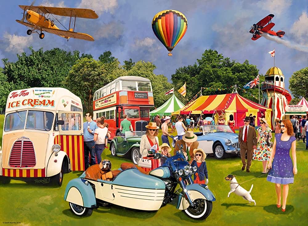 Festival Of Nostalgia - Ravensburger puzzle collectible [Barcode 4005556148103] - Main Image 2