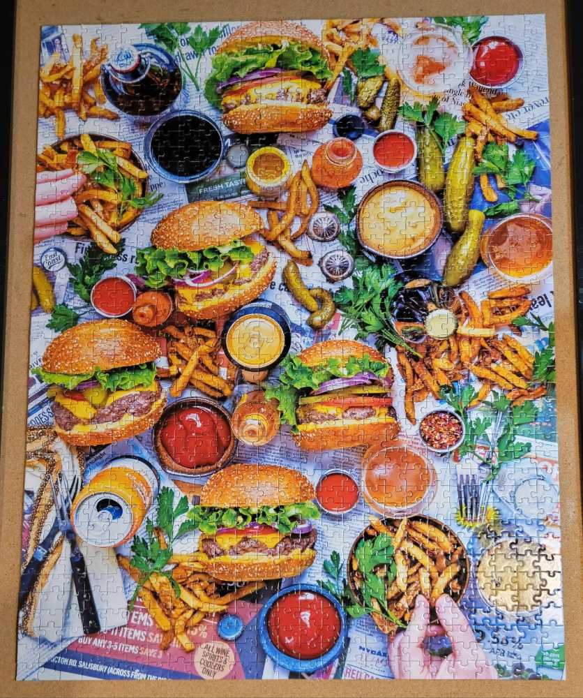 Burger Party - Cra Z Art puzzle collectible - Main Image 2