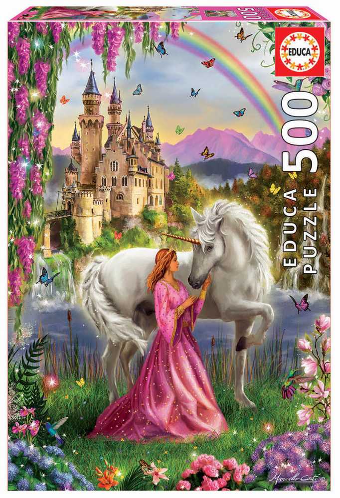 Fairy And Unicorn- NEW IN PLASTIC - Educa puzzle collectible [Barcode 8412668179851] - Main Image 2