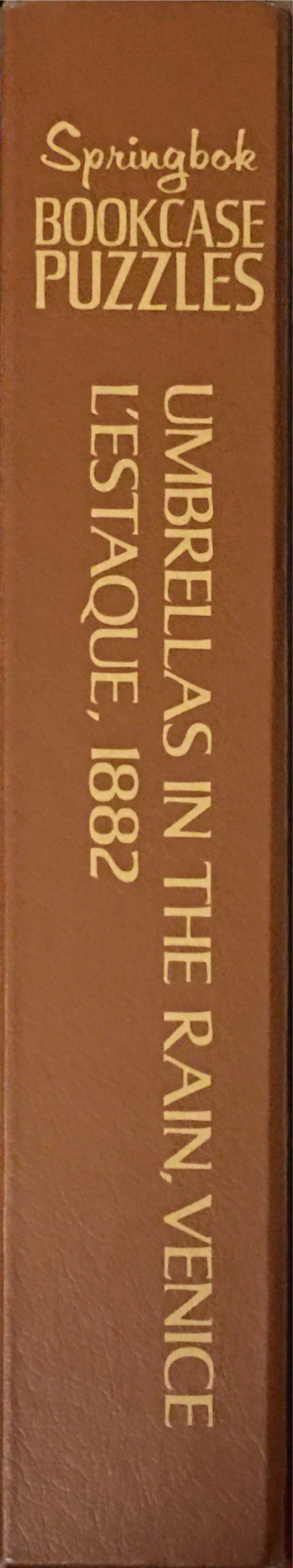 Umbrellas in the rain, Venice & L’Estaque, 1882 - Springbok puzzle collectible - Main Image 2