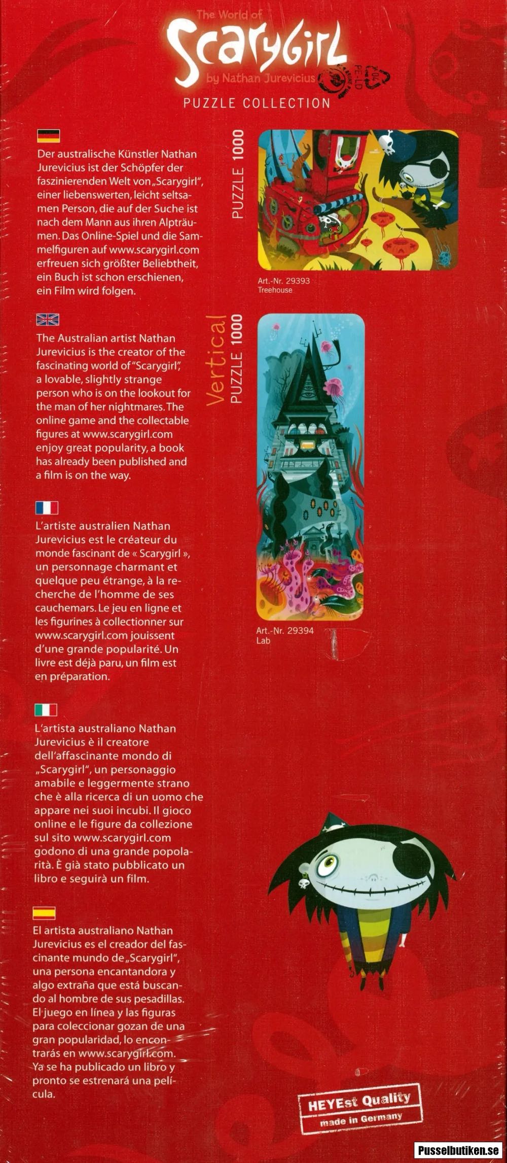 ScaryGirl Lab - Heye Puzzle puzzle collectible [Barcode 4001689293949] - Main Image 3