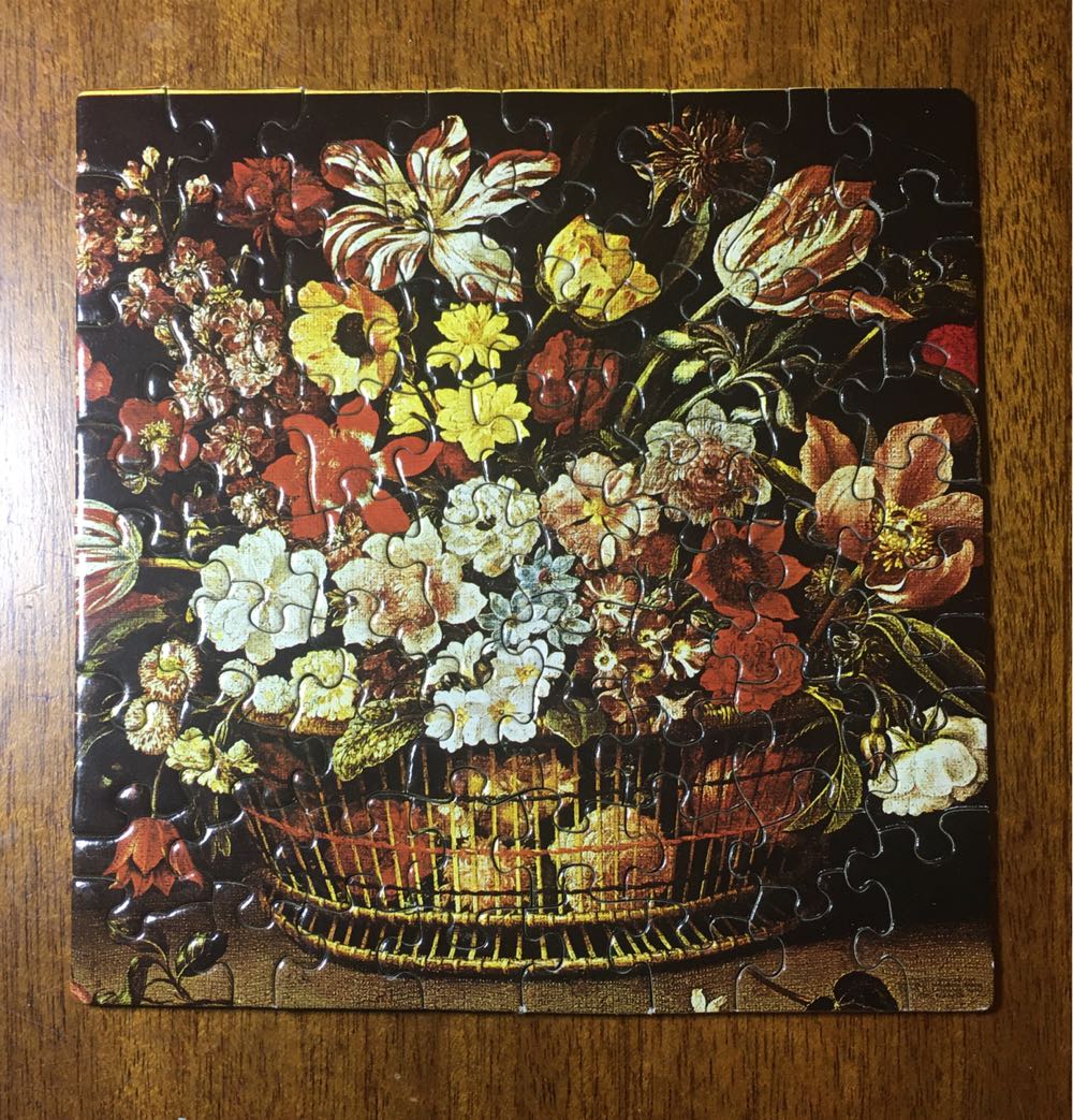 Bouquet of Flowers - Mini - Springbok puzzle collectible - Main Image 2