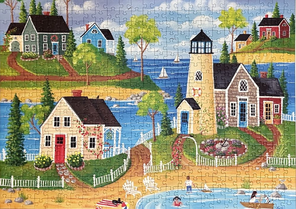 Summer by the Sea - Ravensburger puzzle collectible [Barcode 4005556148745] - Main Image 4
