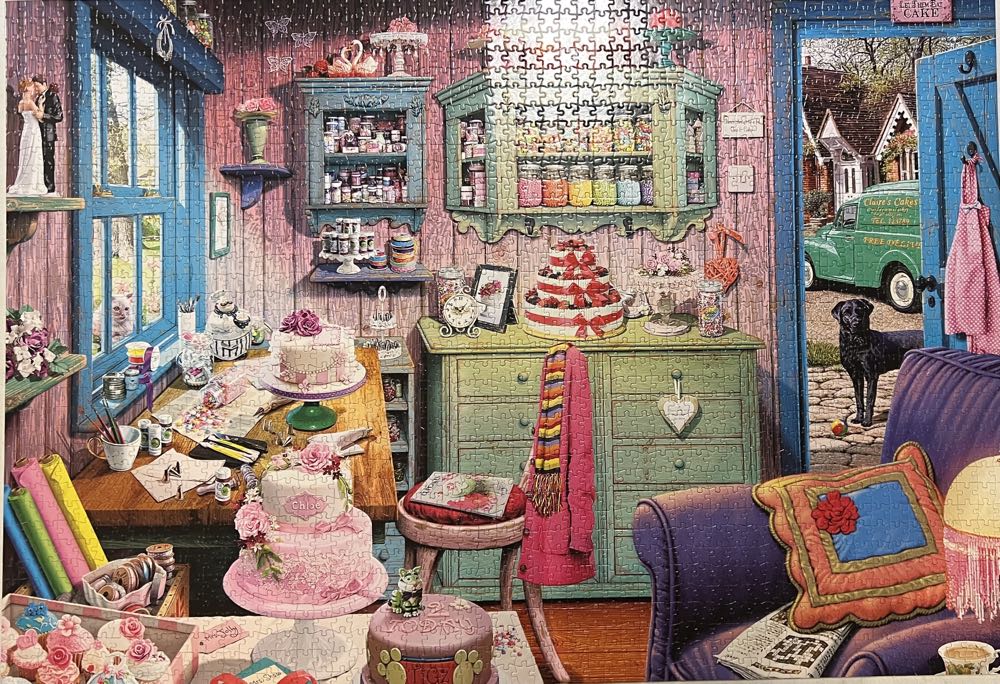 Cake Shed - Buffalo Games & Puzzles puzzle collectible [Barcode 079346020775] - Main Image 3