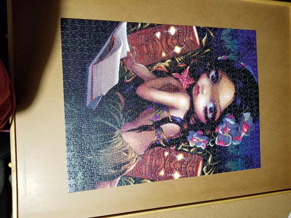 Strangeling Art - Amara Book - Ceaco puzzle collectible [Barcode 021081280020] - Main Image 2