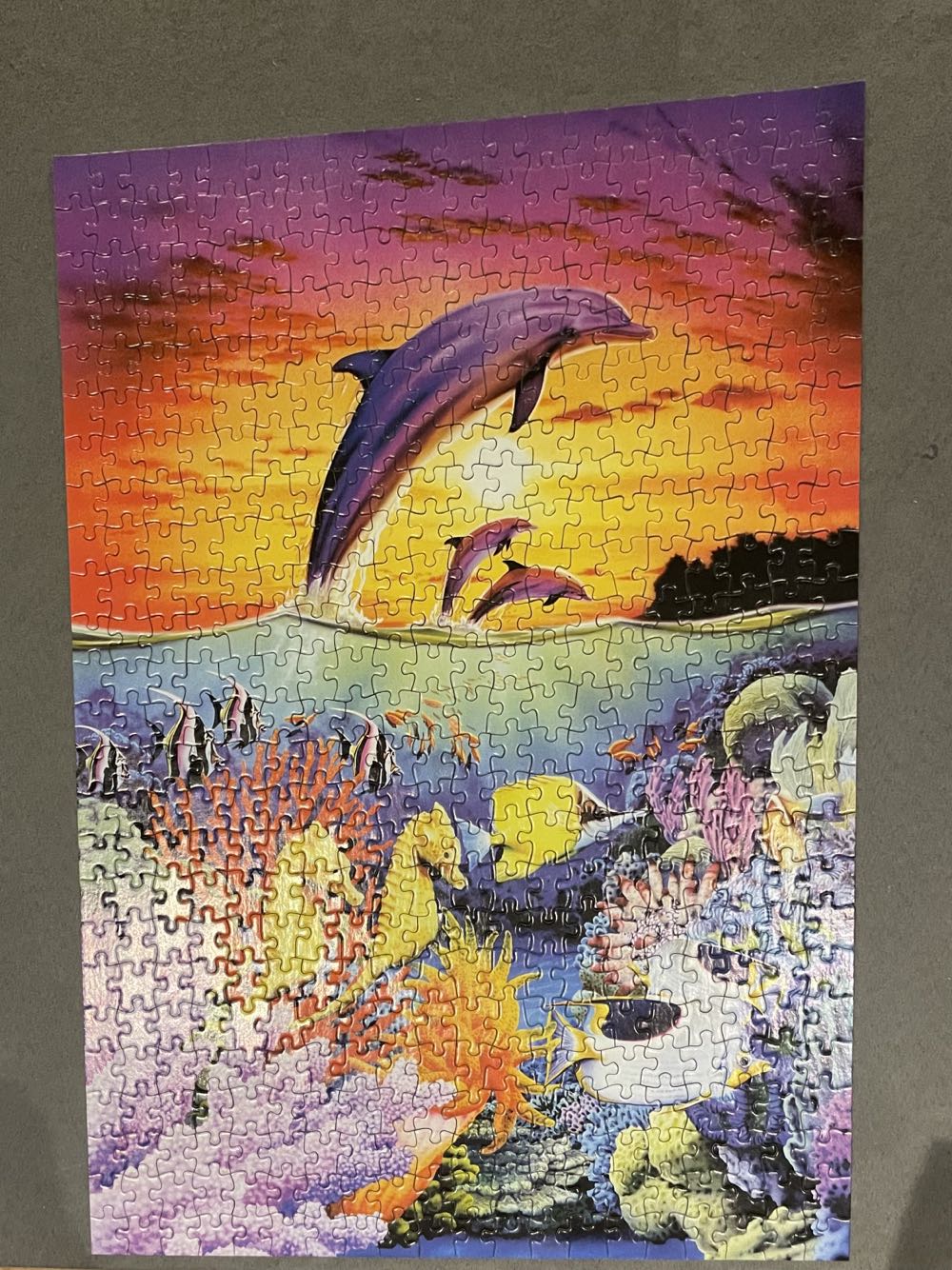 Dolphin Quartet  puzzle collectible - Main Image 2