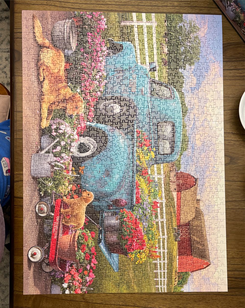 Flower Truck - Cobble Hill puzzle collectible [Barcode 625012803465] - Main Image 2