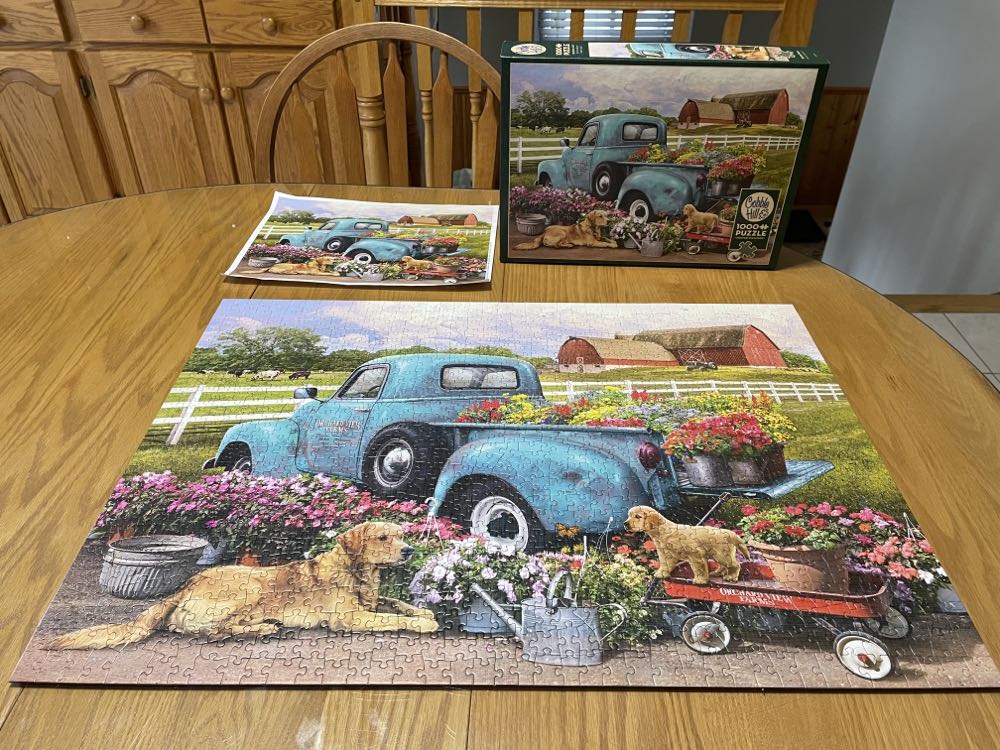 Flower Truck - Cobble Hill puzzle collectible [Barcode 625012803465] - Main Image 3