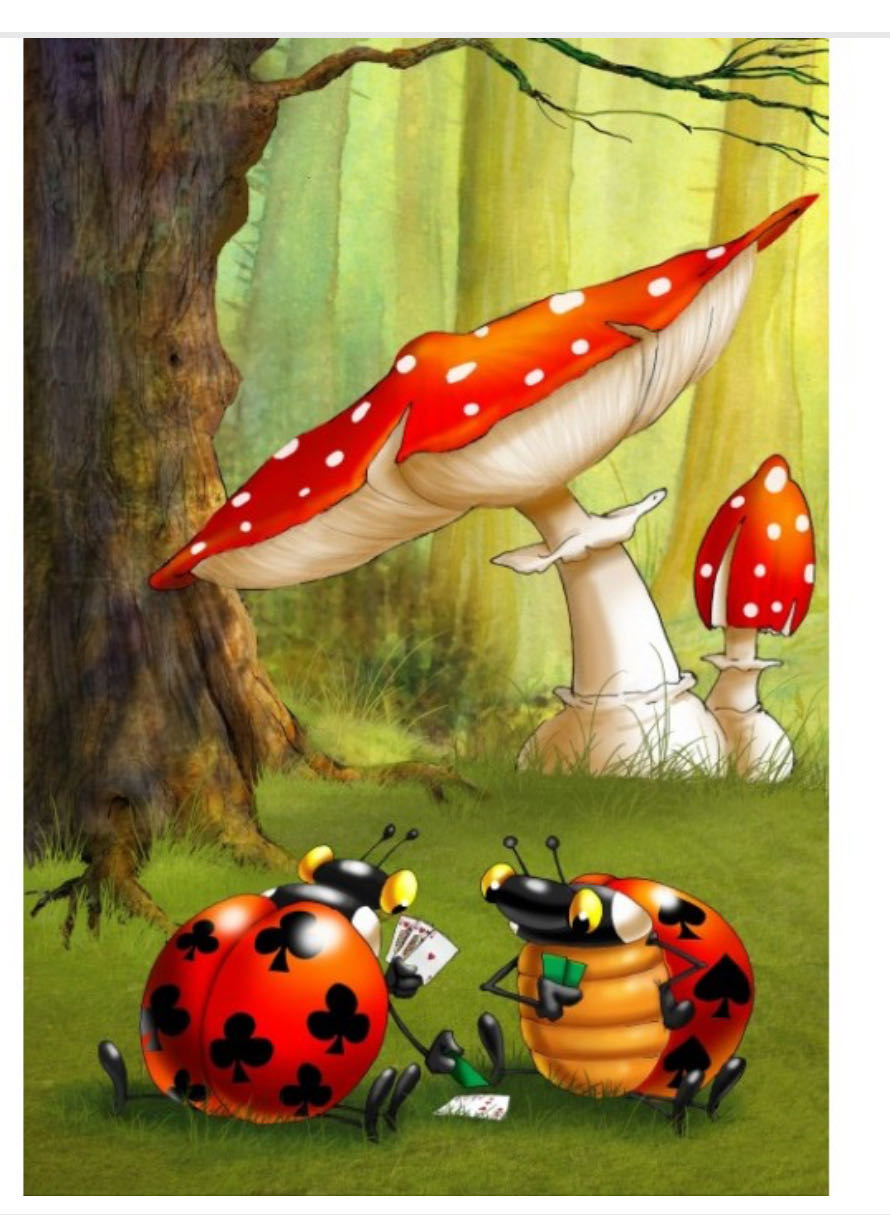 Ladybug - Poker - Grafika puzzle collectible [Barcode 3663384014321] - Main Image 2