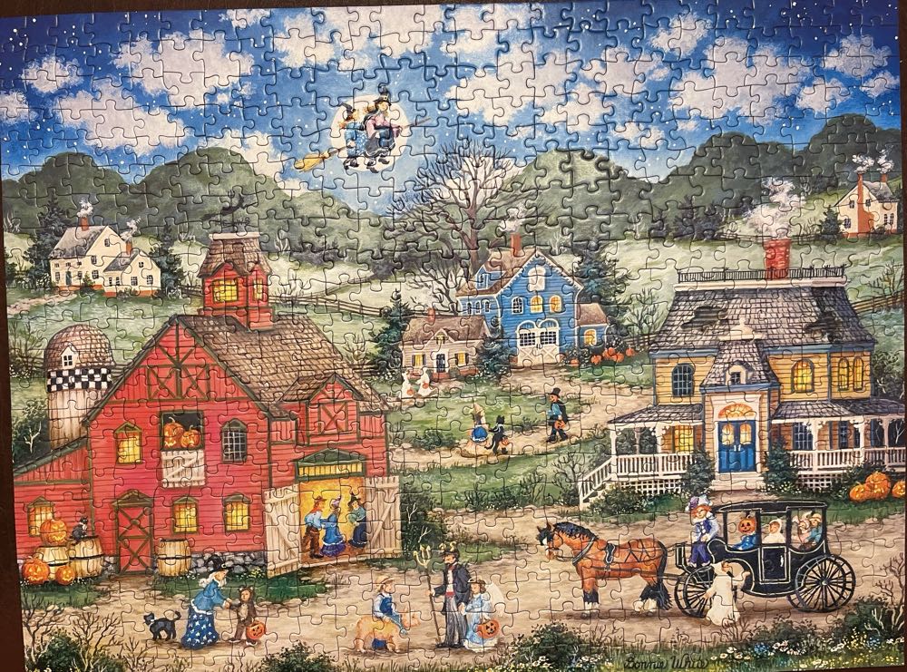 Halloween Halabaloo  - Master Pieces puzzle collectible [Barcode 705988376771] - Main Image 2