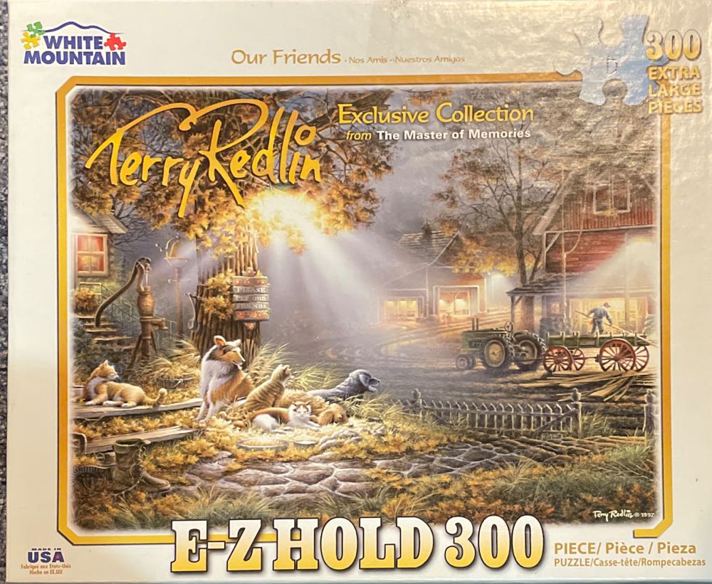 Buffalo Games Written Images Puzzle: Timber Wolf