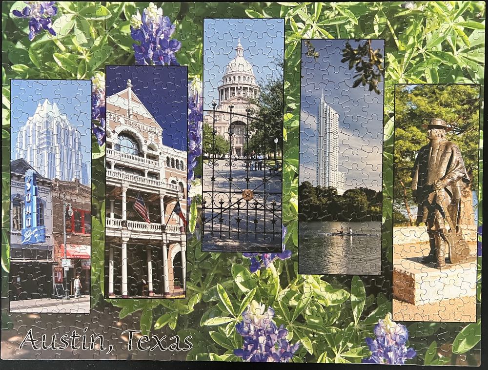 Austin, Texas*-NEW- 608, 4/28/24-SOLD - White Mountain puzzle collectible [Barcode 724819251506] - Main Image 2