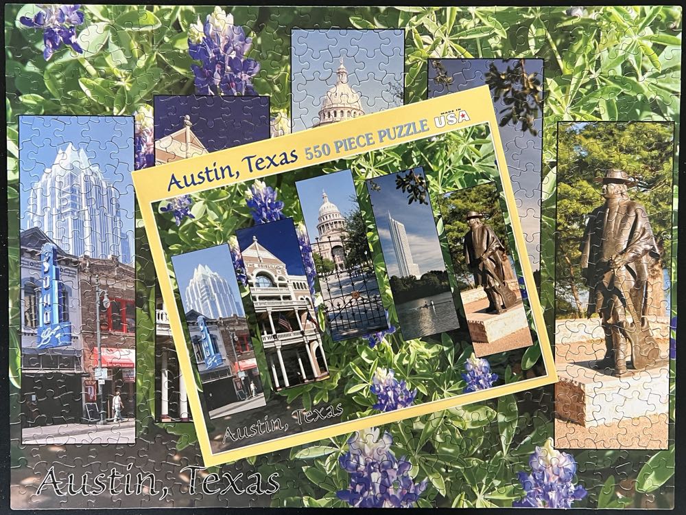 Austin, Texas*-NEW- 608, 4/28/24-SOLD - White Mountain puzzle collectible [Barcode 724819251506] - Main Image 4