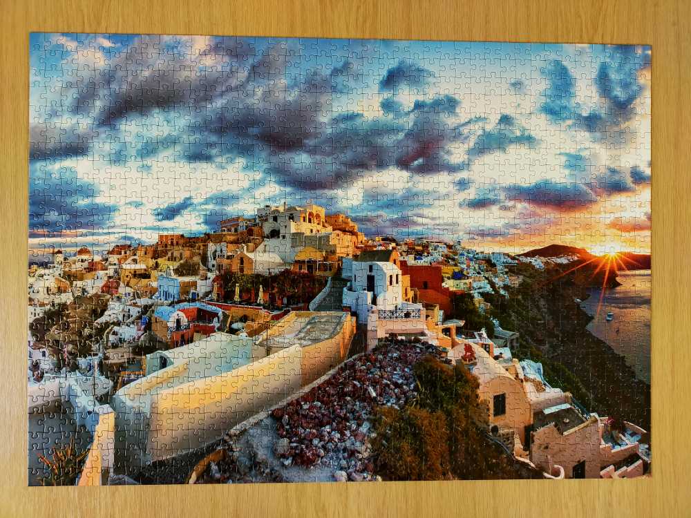 🌫️Sunset Over Amsterdam (Verkocht) - King puzzle collectible [Barcode 8710125854830] - Main Image 2