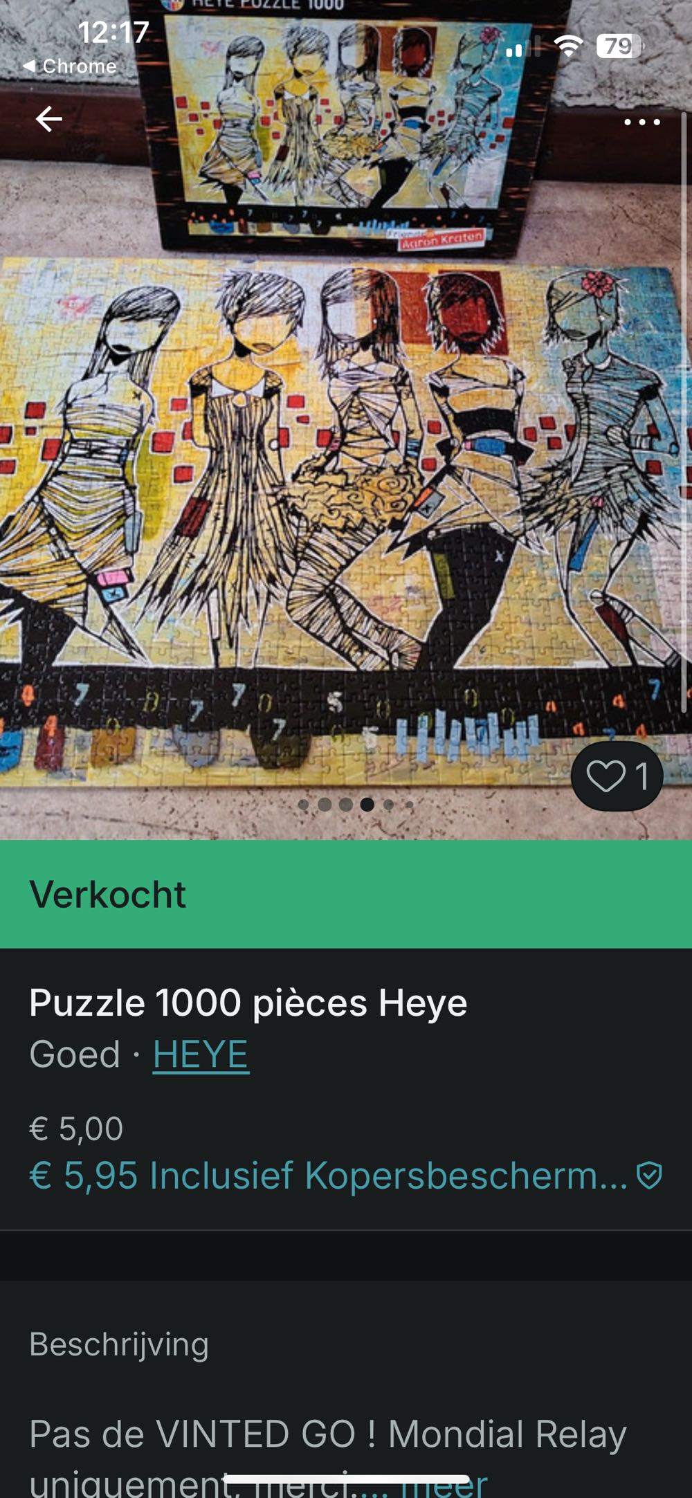 Girls, Friends Series - Heye Puzzle puzzle collectible [Barcode 4001689294182] - Main Image 4