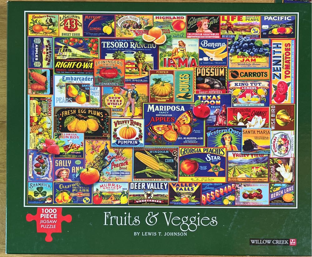 Fruits & Veggies - Willow Creek puzzle collectible [Barcode 709786066063] - Main Image 3