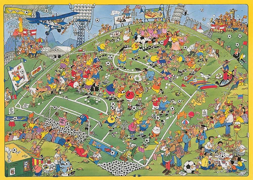 Goal/Voetbal - Jumbo puzzle collectible [Barcode 8710126015391] - Main Image 2