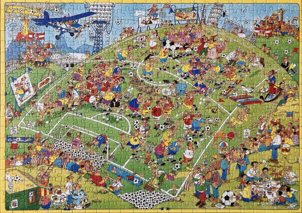 Goal/Voetbal - Jumbo puzzle collectible [Barcode 8710126015391] - Main Image 3