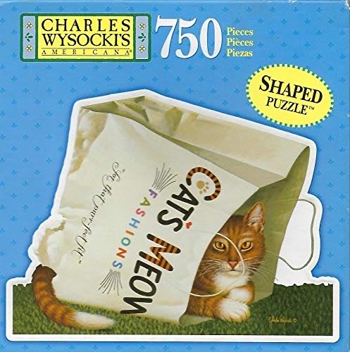 Dudley Wadsworth Cat in Bag - MB Puzzle puzzle collectible [Barcode 076930493663] - Main Image 1