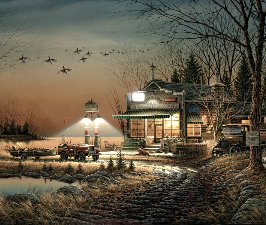 Terry Redlin Welcome to Paradise - White Mountain puzzle collectible [Barcode 724819254125] - Main Image 2