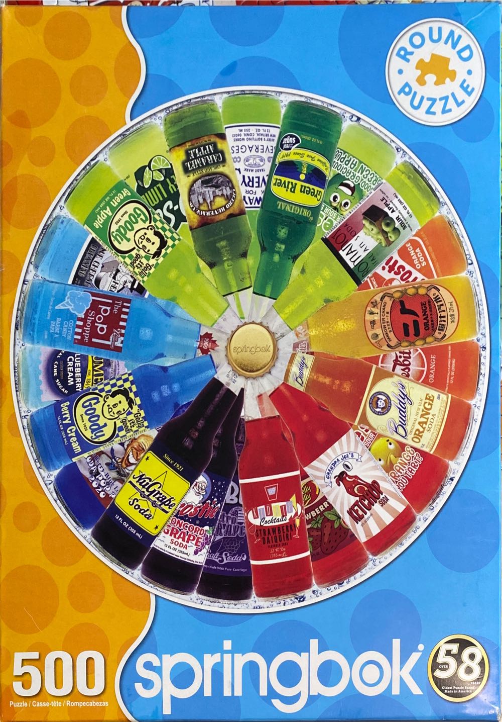 Carbonated Colors 🔵 - Springbok puzzle collectible [Barcode 091683030118] - Main Image 3