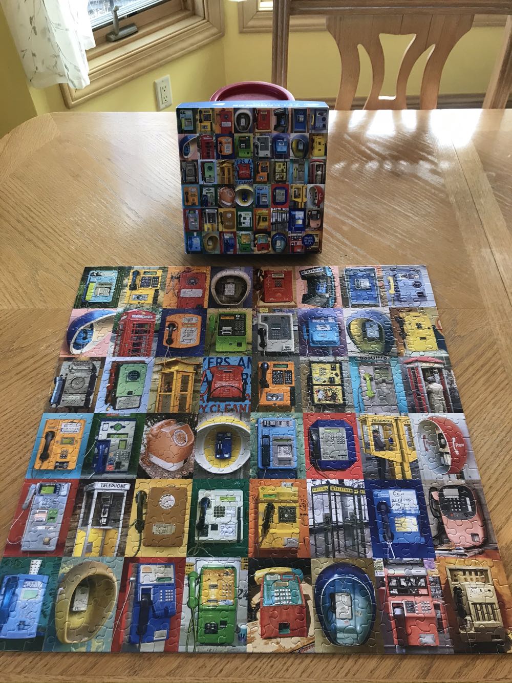 Telephones - 66, 11/13/20- SOLD - Galison puzzle collectible [Barcode 9780735347069] - Main Image 2