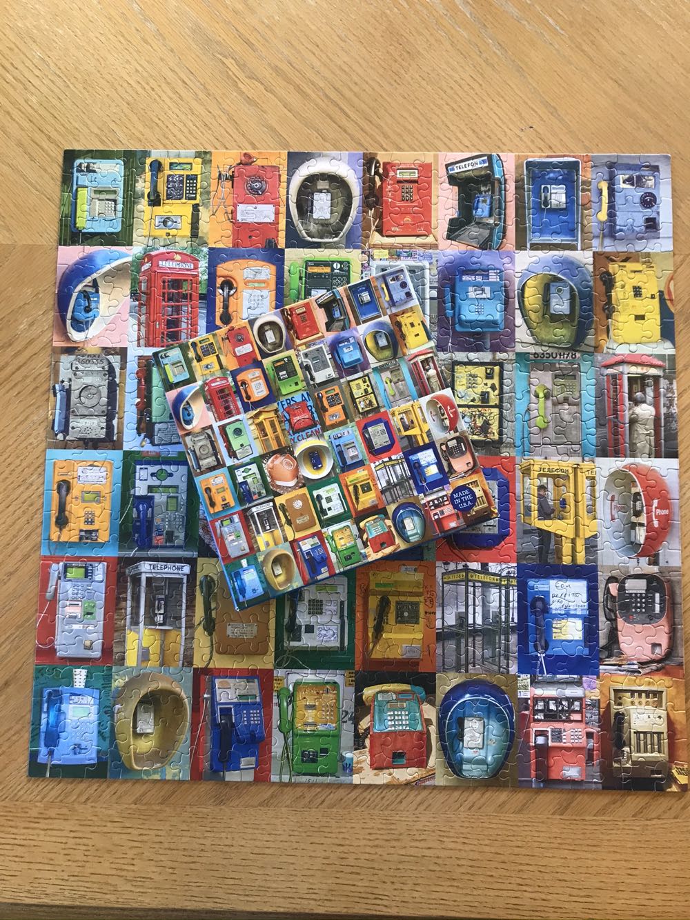 Telephones - 66, 11/13/20- SOLD - Galison puzzle collectible [Barcode 9780735347069] - Main Image 3