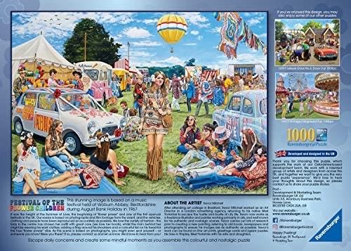 Festival Of The Flower Children - Ravensburger puzzle collectible [Barcode 4005556169580] - Main Image 4
