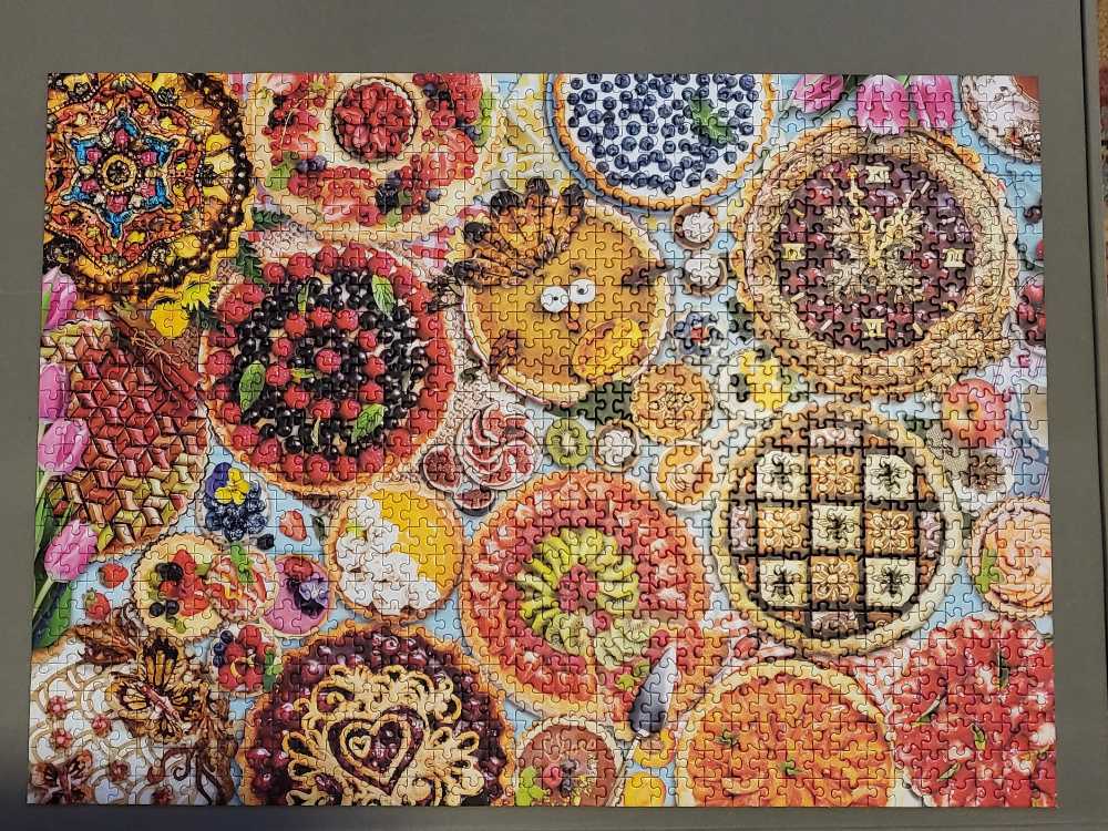 Pie Party - EuroGraphics puzzle collectible [Barcode 628136657020] - Main Image 2