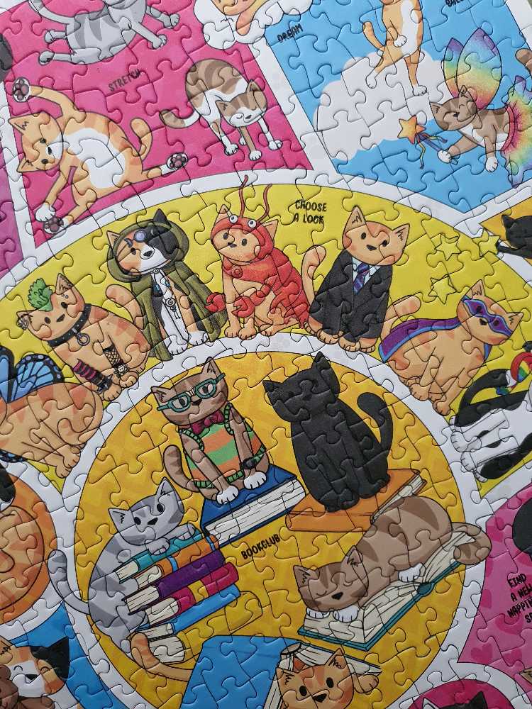 *Doodlecats - Cobble Hill puzzle collectible [Barcode 625012803649] - Main Image 4