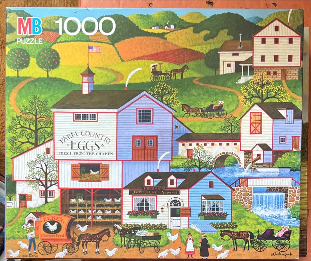 Virginia’s Nest - Milton Bradley (MB) 🇺🇸 puzzle collectible [Barcode 032244046797] - Main Image 2