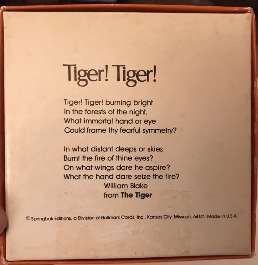 Tiger! Tiger! - Springbok puzzle collectible - Main Image 3