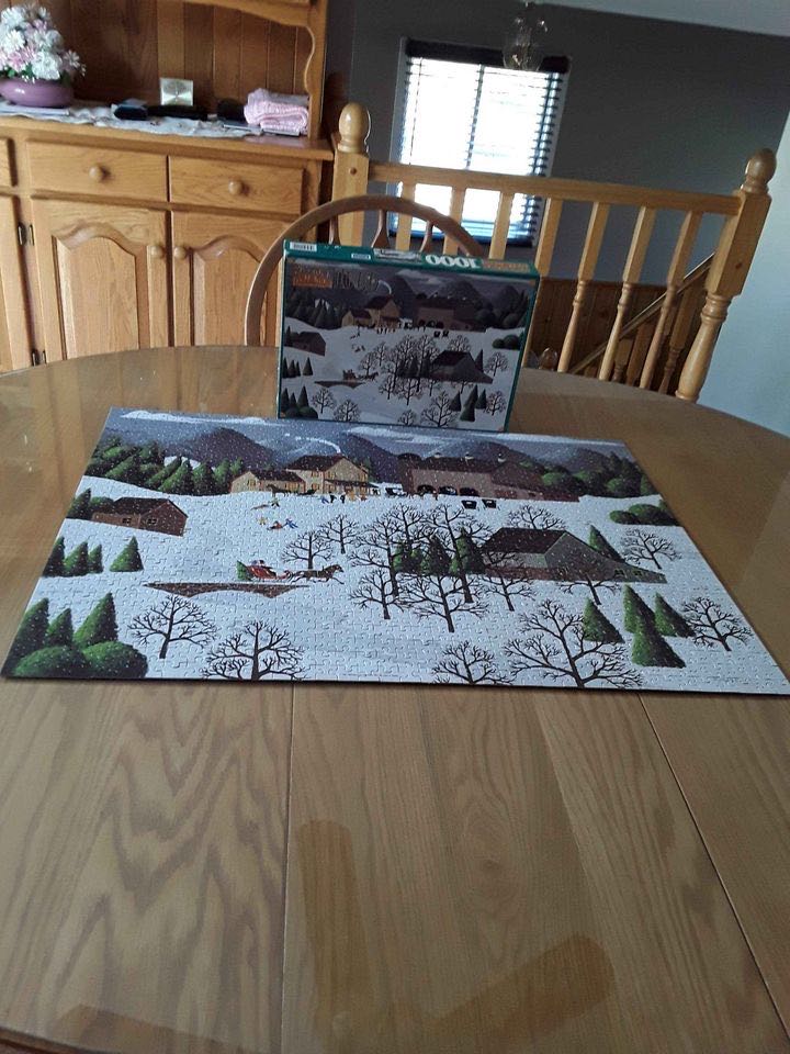 Sleigh Ride - Rose Art puzzle collectible - Main Image 3