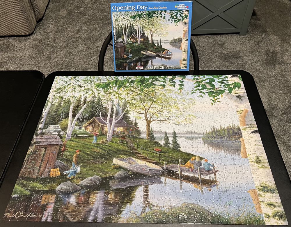 Opening Day - White Mountain 🇺🇸 puzzle collectible [Barcode 724819253487] - Main Image 3