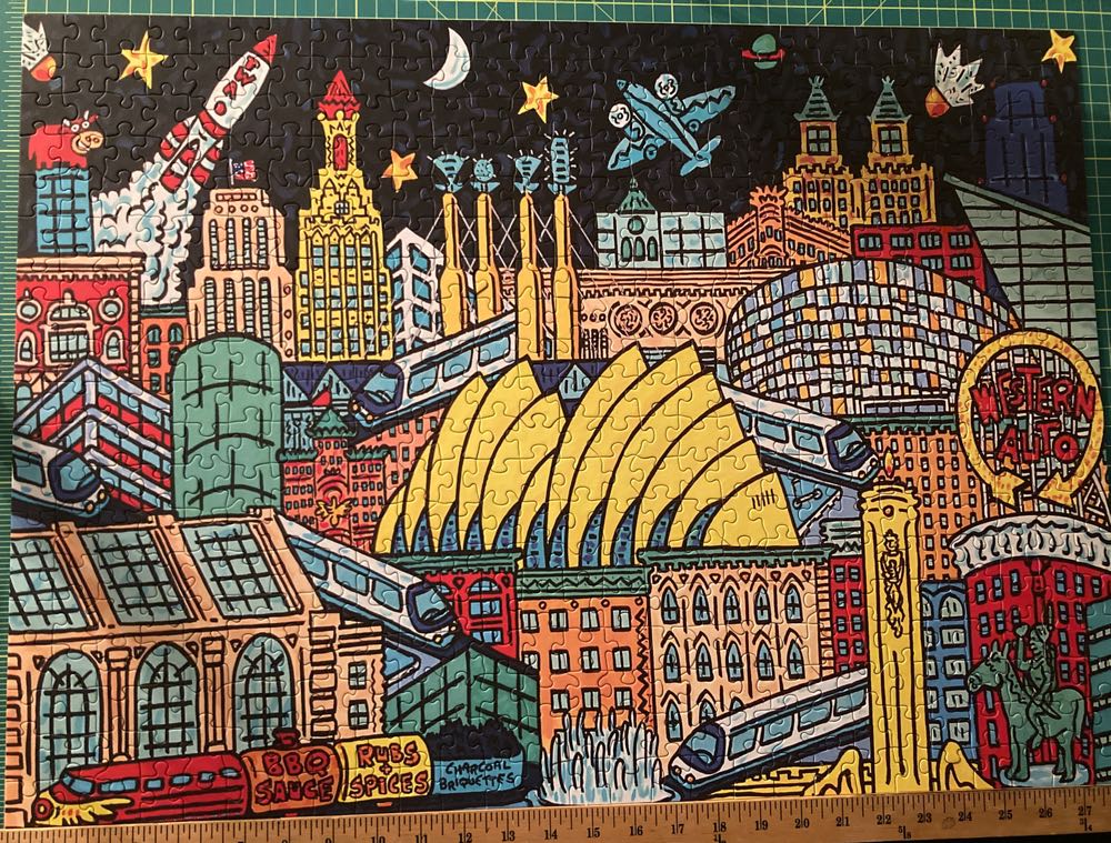 Hello KC! - Kansas City Puzzle Company puzzle collectible - Main Image 2