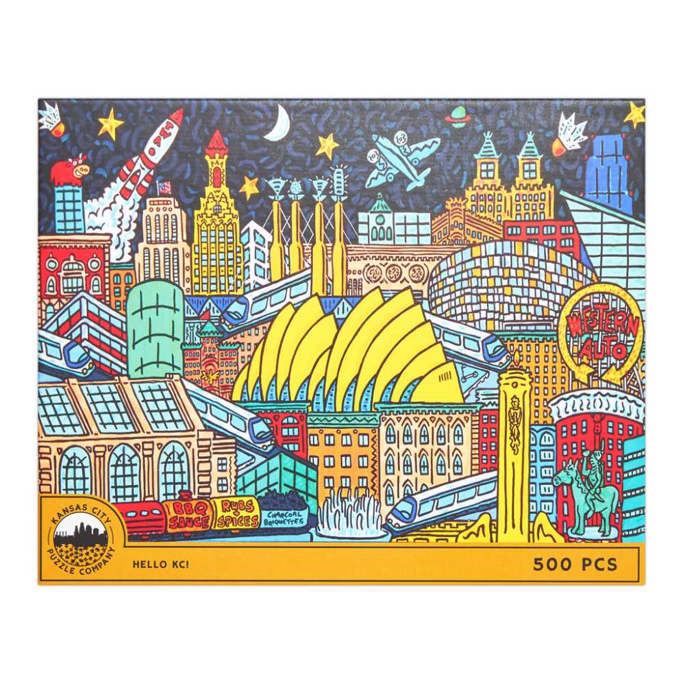 Hello KC! - Kansas City Puzzle Company puzzle collectible - Main Image 3