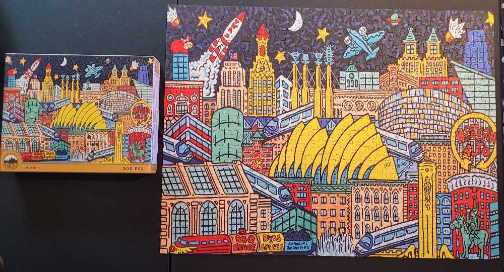 Hello KC! - Kansas City Puzzle Company puzzle collectible - Main Image 4