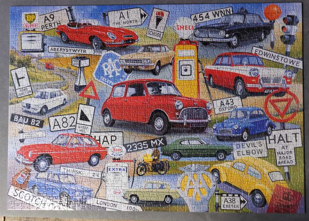 On The Road Again - HOP 🇬🇧 puzzle collectible [Barcode 5060002000687] - Main Image 2