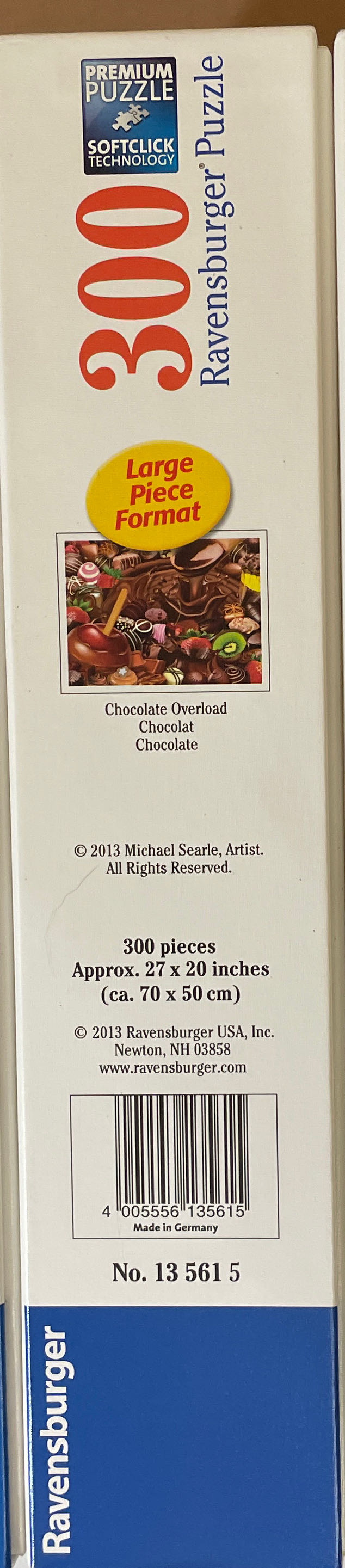 Chocolate Overload  LGF - Ravensburger puzzle collectible [Barcode 4005556135615] - Main Image 2