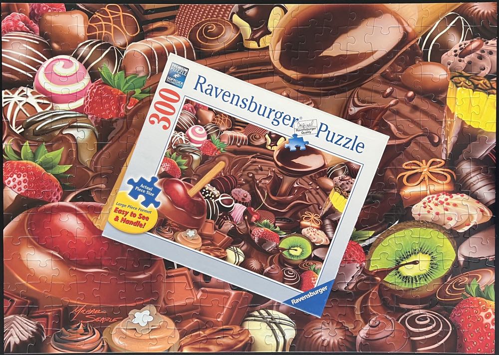 Chocolate Overload  LGF - Ravensburger puzzle collectible [Barcode 4005556135615] - Main Image 4