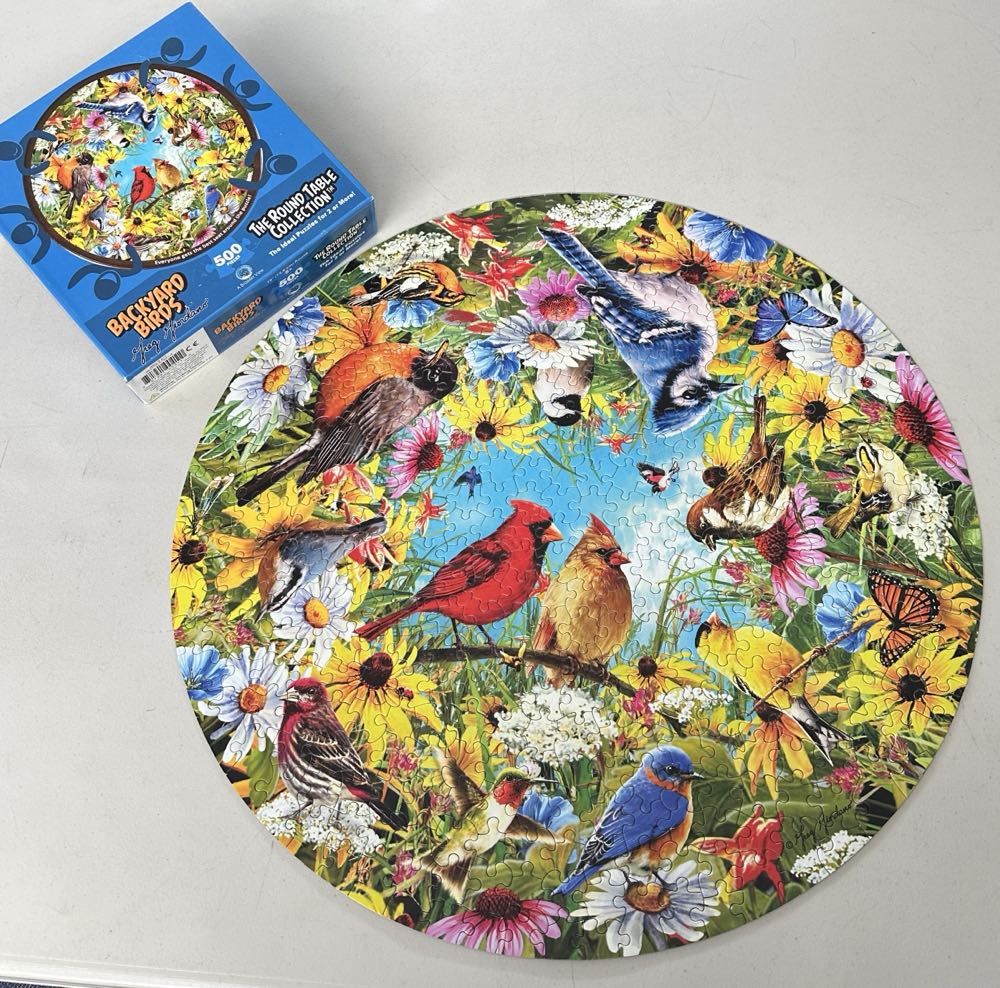 Backyard Birds - A Broader View puzzle collectible [Barcode 851941004110] - Main Image 2