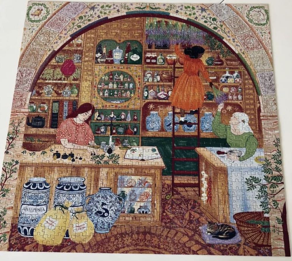 Ancient Apothecary - Eeboo puzzle collectible [Barcode 689196511691] - Main Image 2