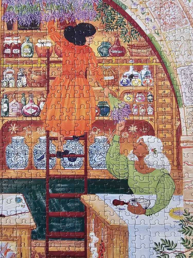 Ancient Apothecary - Eeboo puzzle collectible [Barcode 689196511691] - Main Image 4