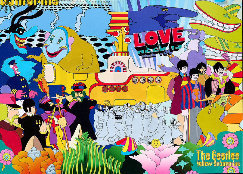 The Beatles: Yellow Submarine - Paul Lamond Games puzzle collectible [Barcode 5012822055552] - Main Image 2