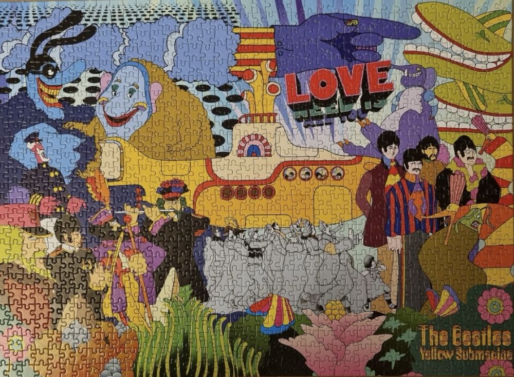 The Beatles: Yellow Submarine - Paul Lamond Games puzzle collectible [Barcode 5012822055552] - Main Image 3