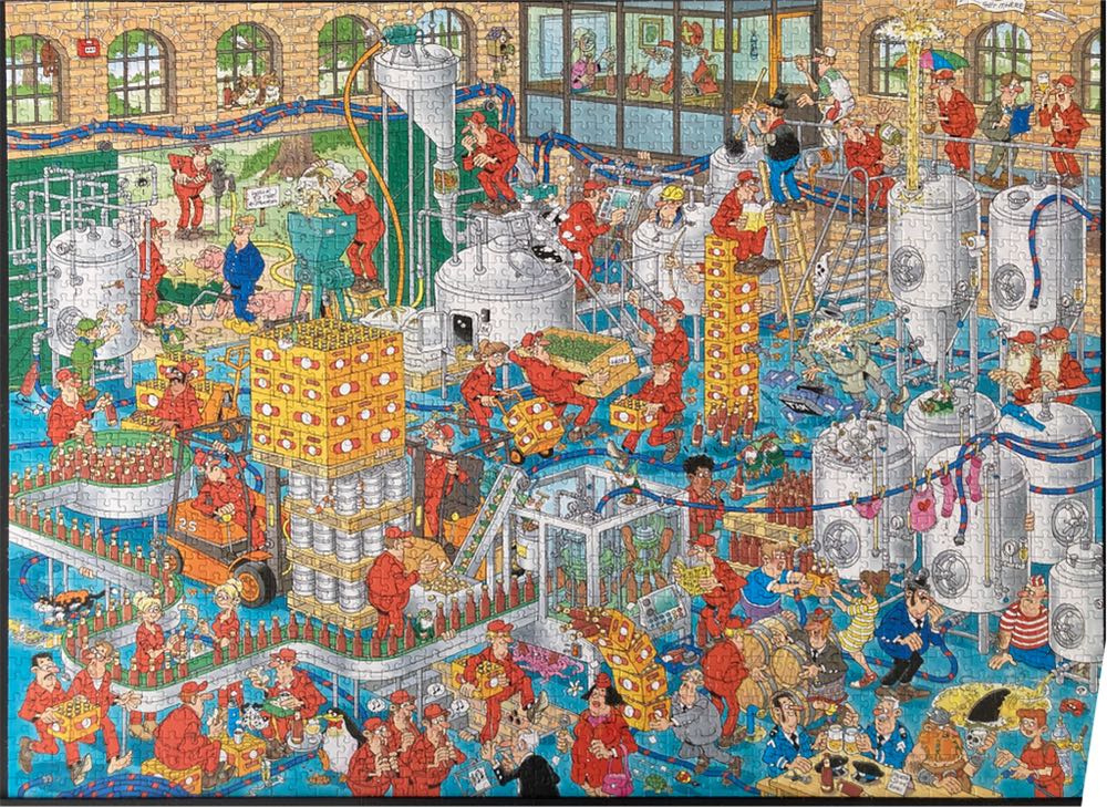 De Ambachtelijke Brouwerij - Jumbo puzzle collectible [Barcode 8710126200643] - Main Image 2